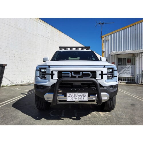 Black Alloy Nudgebar to suit BYD Shark - Image 1