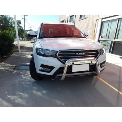 Polished Nudgebar suitable for use with 2020 Haval H6 with Sensors - Image 1