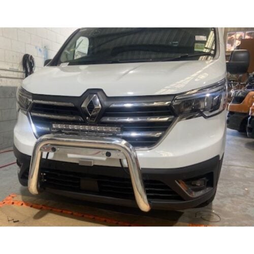Polished Nudgebar to suit 2023 Renault Trafic - Image 1