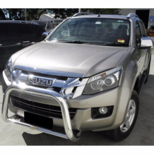 Series II Polished Nudgebar suitable for use with 2018 Isuzu Dmax/MUX - Image 1