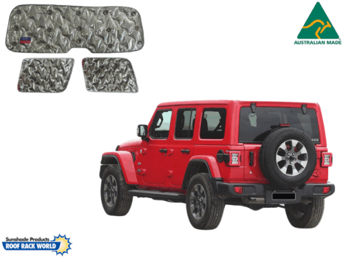 Jeep Wrangler JL 4 door (2018+) | Solarscreen Cargo Set - Image 1