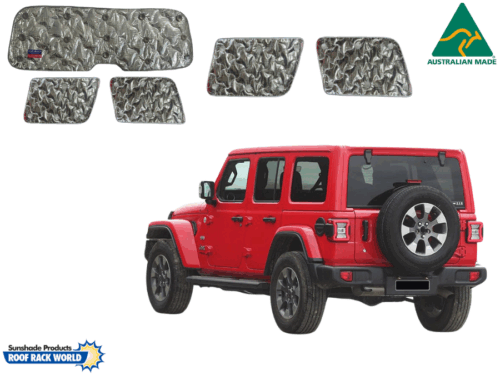 Jeep Wrangler JL 4 door (2018+) | Solarscreen Touring Set