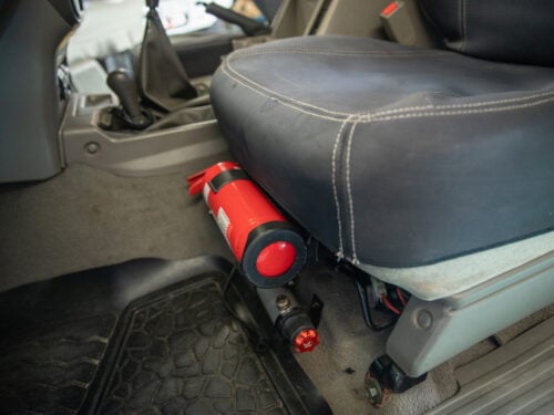 Fire Extinguisher Seat Mount to suit Nissan Patrol GU Y61 [RHS & LHS Pair] - Image 6