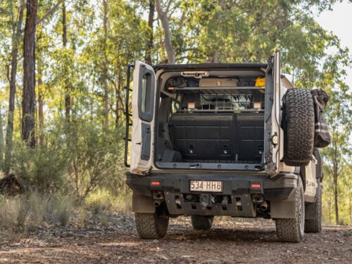Light Cargo Barrier & Standalone Shelf to suit the Ineos Grenadier - Image 2