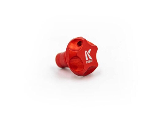 Aluminium Dust Cap to suit Nitto Style Fittings [Blue]