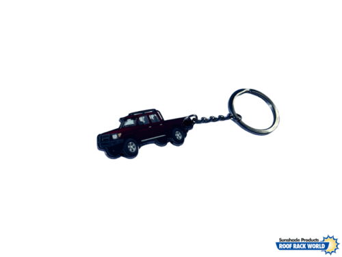 Dual Cab Ute Key Ring - Merlot Red - Image 2