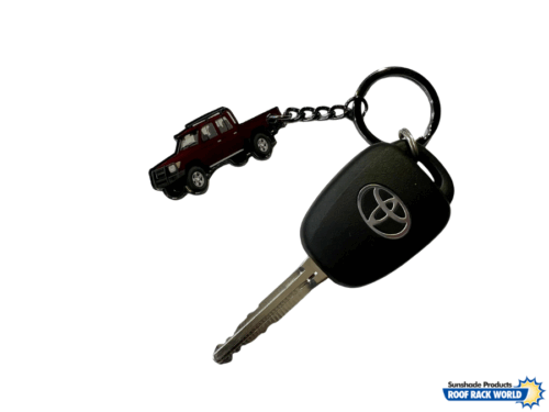 Dual Cab Ute Key Ring - Merlot Red - Image 3