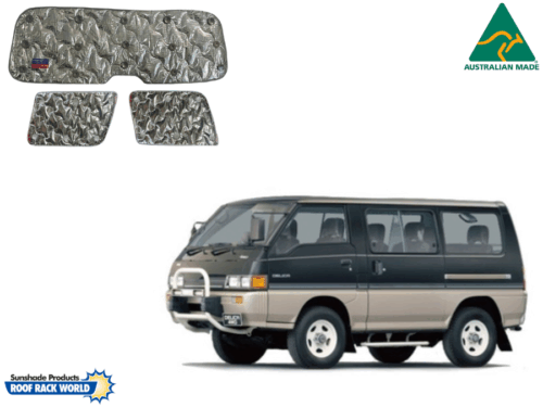 Mitsubishi Delica L300 (1986-1994) SWB | Solarscreen Cargo Set - Image 1
