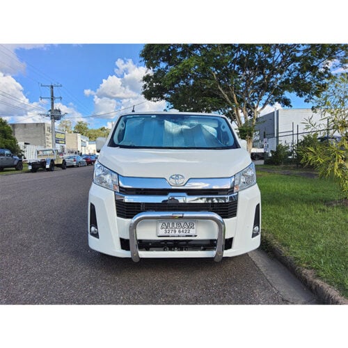 Polished Nudgebar suitable for use with 2019 Toyota Hiace - Image 1