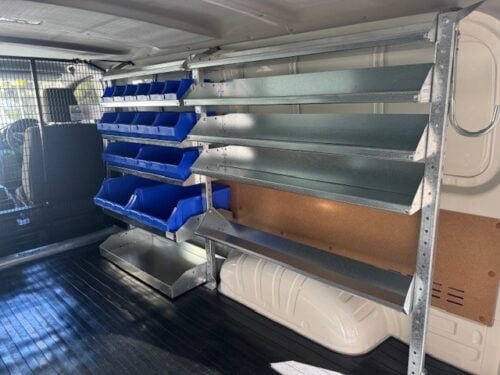 Shelving Kit Toyota Hiace LWB 06/19on 2 bays - 1x 1030mm, 1x 830mm