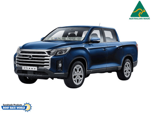 Ssangyong Musso - Dual Cab Ute (2023+) - Bonnet anti-glare strip | Solarscreen Dash Shade