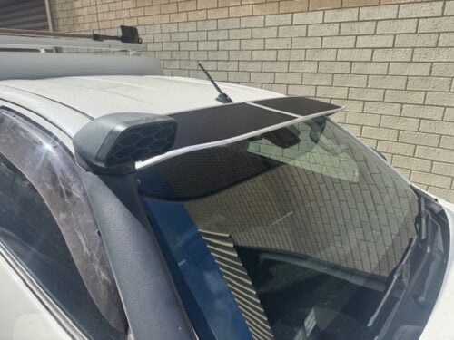 Toyota Hilux Oct 2015on with snorkel Mesh Windscreen Sunvisor