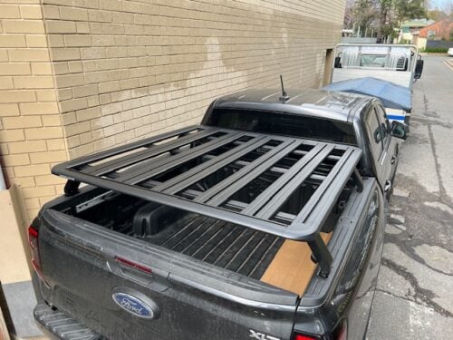 Ford Ranger 1500mm x 1430mm Rack with RRW 170mm legs (Pocket mounted) (62113/TSL170) - Image 3