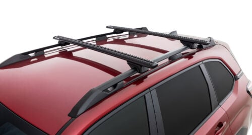 SUBARU Forester Gen6 With Raised Rail 2025 Onwards Sportz RX Black 2 Bar Roof Rack (JC-04570) - Image 6