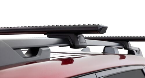 SUBARU Forester Gen6 With Raised Rail 2025 Onwards Sportz RX Black 2 Bar Roof Rack (JC-04570) - Image 8