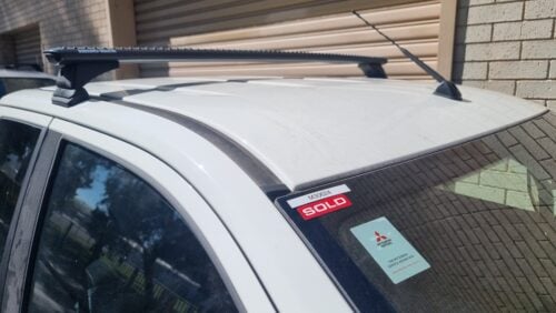 Mitsubishi Triton Single Cab/Space Cab 2024 - Onwards Rhino-Rack Pad Mounted Sportz Roof Racks with RCP-JB (1 bar) - Image 7
