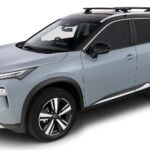 NISSAN X-Trail Gen4, T33 With Flush Rails 1/2022 Onwards Vortex RCL Black 2 Bar Roof Rack (JC-05536)
