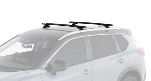 NISSAN X-Trail Gen4, T33 With Flush Rails 1/2022 Onwards Vortex RCL Black 2 Bar Roof Rack (JC-05536)