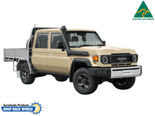 Toyota LandCruiser 70-79 Series (2022 onwards) - Bonnet anti-glare strip | Solarscreen Dash Shade