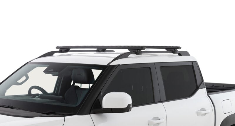 MERCEDES BENZ GLS Class Gen3, X167 With Raised Rail 1/2019 Onwards Sportz RX Black 2 Bar Roof Rack (JC-04971)