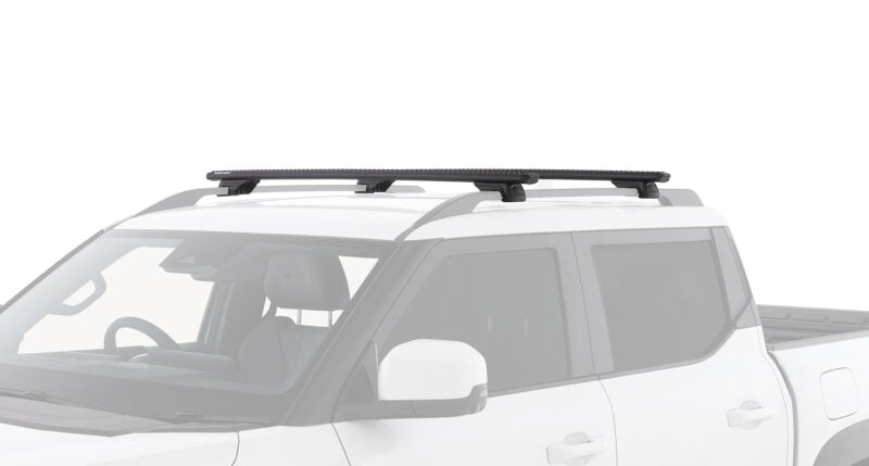 MERCEDES BENZ GLS Class Gen3, X167 With Raised Rail 1/2019 Onwards Sportz RX Black 2 Bar Roof Rack (JC-04971)