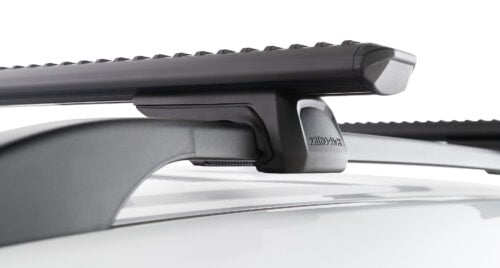 MERCEDES BENZ GLS Class Gen3, X167 With Raised Rail 1/2019 Onwards Sportz RX Black 2 Bar Roof Rack (JC-04971)