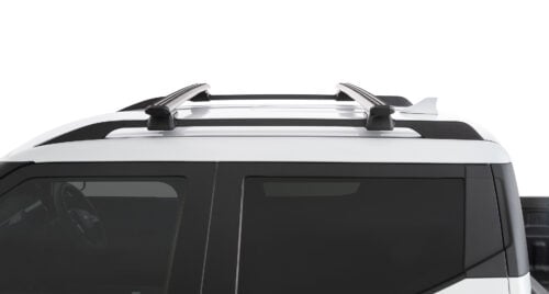 MERCEDES BENZ GLS Class Gen3, X167 With Raised Rail 1/2019 Onwards Sportz RX Black 2 Bar Roof Rack (JC-04971)
