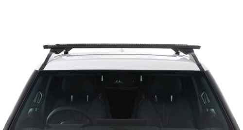MERCEDES BENZ GLS Class Gen3, X167 With Raised Rail 1/2019 Onwards Sportz RX Black 2 Bar Roof Rack (JC-04971)