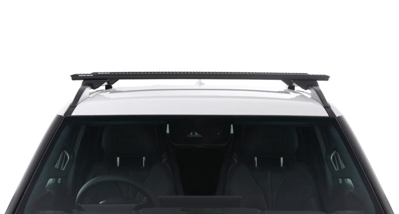 MERCEDES BENZ GLS Class Gen3, X167 With Raised Rail 1/2019 Onwards Sportz RX Black 2 Bar Roof Rack (JC-04971)