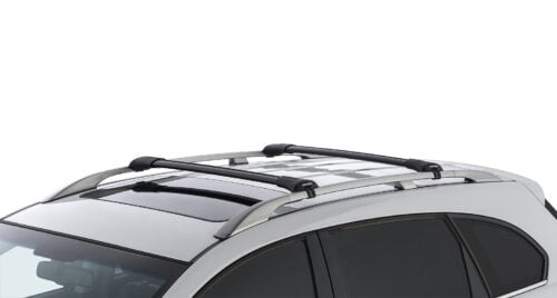 SUBARU Forester Gen 6 With Raised Rail 1/2025 Onwards Vortex StealthBar Black 2 Bar Roof Rack (JA7973)