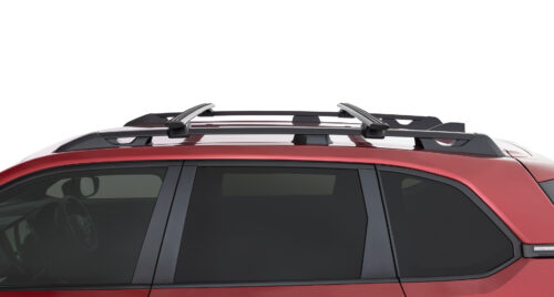 MERCEDES BENZ EQB EQB Gen1 (X243) With Raised Rail 1/2022 Onwards Sportz RX Black 2 Bar Roof Rack (JC-04570)