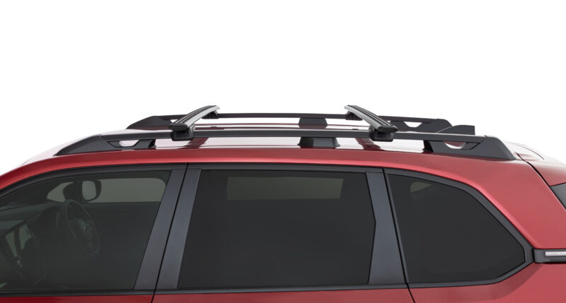 MERCEDES BENZ EQB EQB Gen1 (X243) With Raised Rail 1/2022 Onwards Sportz RX Black 2 Bar Roof Rack (JC-04570)