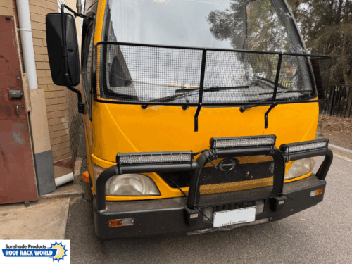 HINO RB8 2007 - 2010 Black Windscreen Stone Protector - Image 2