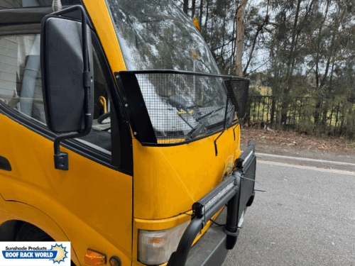 HINO RB8 2007 - 2010 Black Windscreen Stone Protector - Image 9