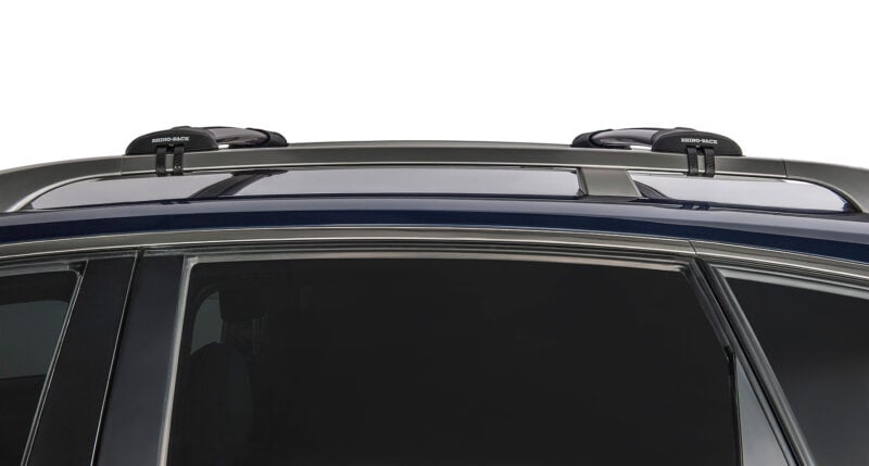 SUBARU Forester Gen 6 With Raised Rail 1/2025 Onwards Vortex StealthBar Black 2 Bar Roof Rack (JA7973)