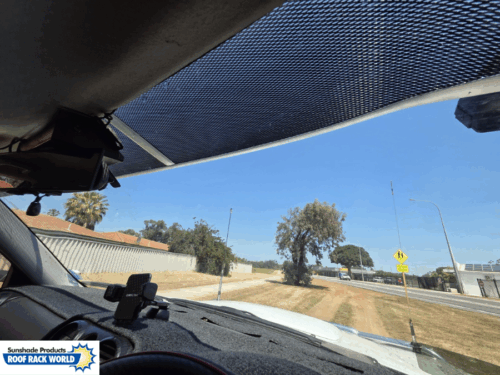 Mitsubishi/Fuso Canter 1995 -2004 Standard Cab Mesh Windscreen Sunvisor - Image 7