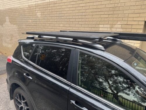 TOYOTA Rav4 Gen 4, XA40 With Roof Rails 12/2012-4/2019  Pioneer 6 Platform (1500mm x 1240mm) with RX100 legs (JC-01601) - Image 1