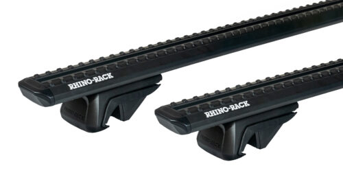 VOLKSWAGEN Amarok Gen2 Double Cab (With Roof Rails) 1/2023 Onwards Sportz RX Black 2 Bar Roof Rack (JC-04570) - Image 4