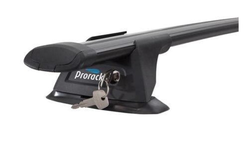 Pro Rack S17B Aero ThruBar Black Roof Racks 1350mm (pr) - Image 1