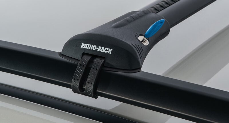 SUBARU Forester Gen 6 With Raised Rail 1/2025 Onwards Vortex StealthBar Black 2 Bar Roof Rack (JA7973)