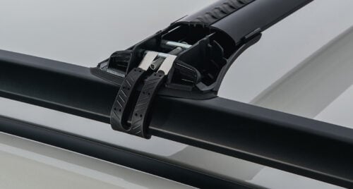SUBARU Forester Gen 6 With Raised Rail 1/2025 Onwards Vortex StealthBar Black 2 Bar Roof Rack (JA7973)