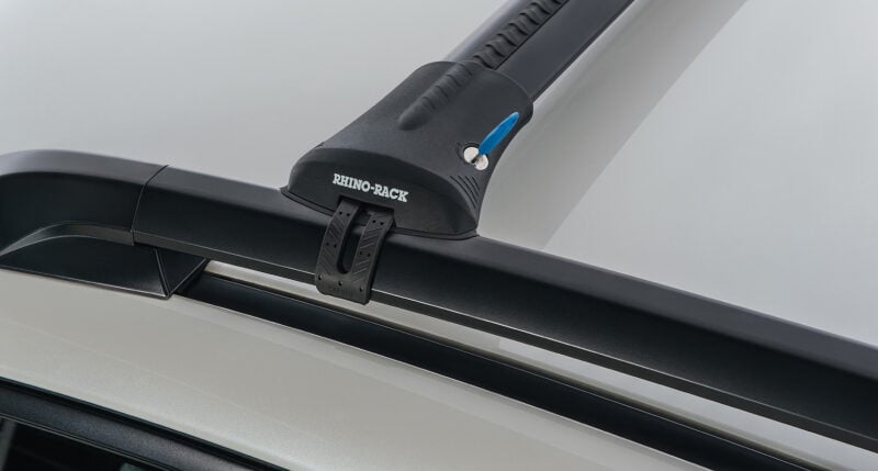SUBARU Forester Gen5, SK With Raised Rail 1/2018-12/2025 Vortex StealthBar Black 2 Bar Roof Rack (JA7973)