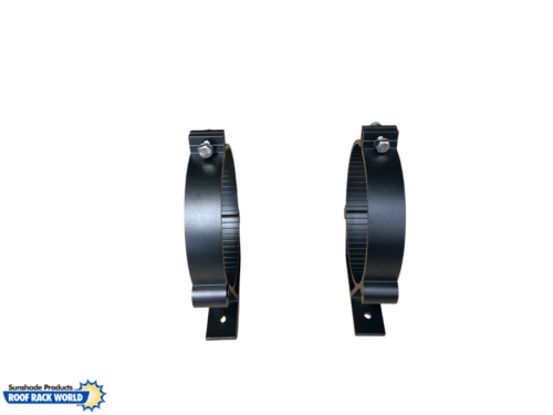 VAS 150mm Black Pipe Clamps (x2) - Image 2