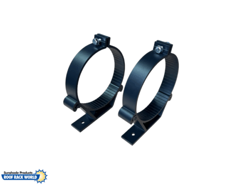 VAS 150mm Black Pipe Clamps (x2)