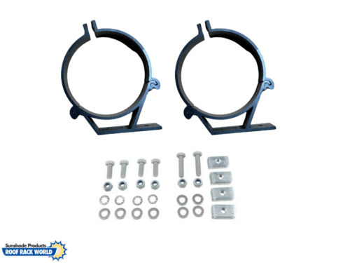VAS 150mm Black Pipe Clamps (x2) - Image 9