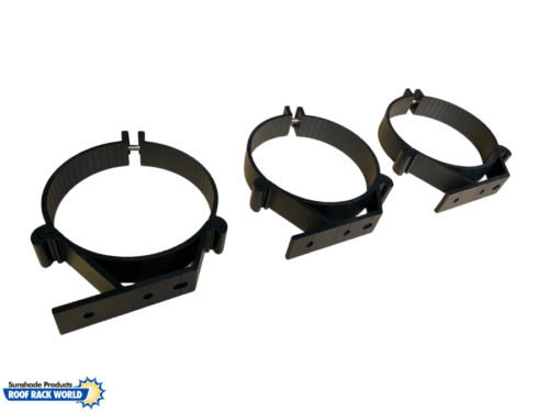 VAS 150mm Black Pipe Clamps (x3) - Image 2