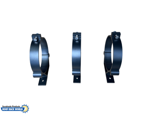 VAS 150mm Black Pipe Clamps (x3) - Image 3