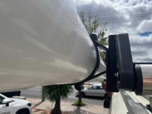 VAS 150mm Black Pipe Clamps (x2) - Image 14