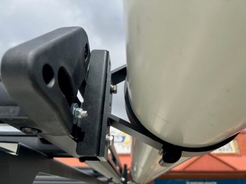 VAS 150mm Black Pipe Clamps (x3) - Image 16