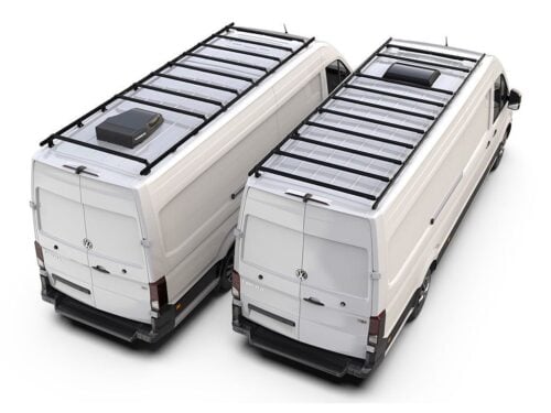 Volkswagen Crafter (L5H2/ LWB Maxi/Standard Roof) (2017-Current) Slimpro Roof Rack Kit (KVVC003T) - Image 3
